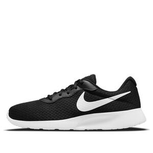 Nike Women’s Tanjun Sneakers in Black and White